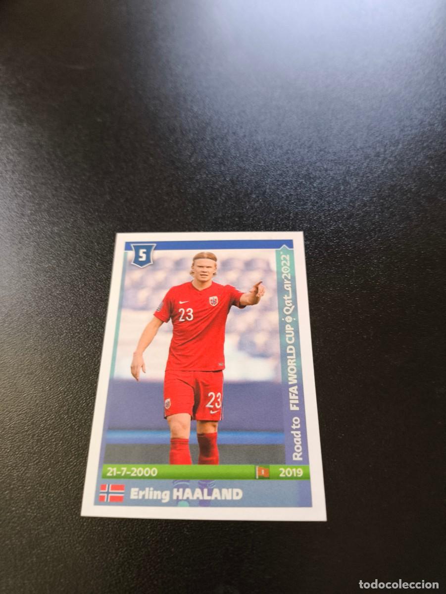 Cartes &agrave; collectionner de Football: 358 HAALAND NORWAY NORUEGA ROAD TO FIFA WORLD QATAR MUNDIAL 2022 ALBUM PANINI LIGA NO ESTE
