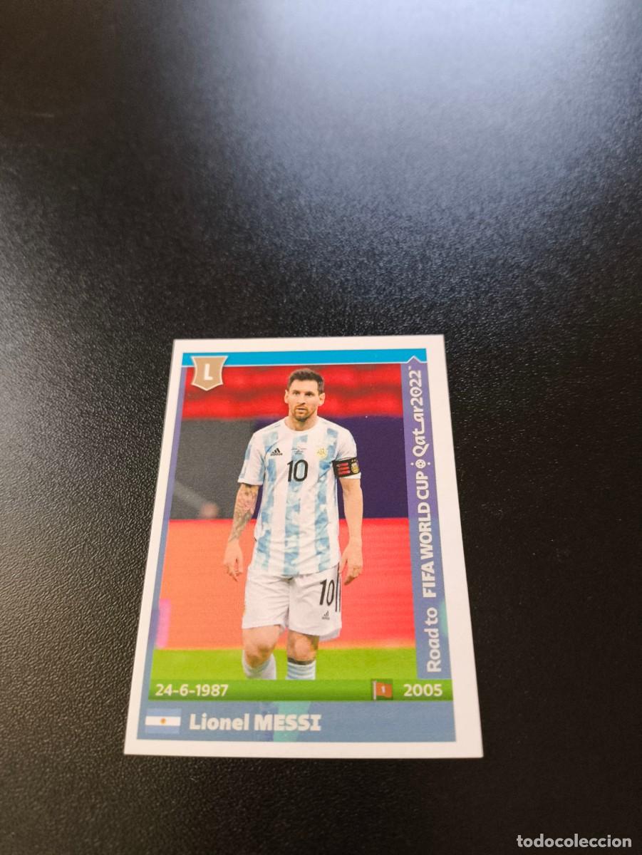 Football Stickers: 30 MESSI ARGENTINA BARCELONA ROAD TO FIFA WORLD QATAR MUNDIAL 2022 ALBUM PANINI LIGA NO ESTE