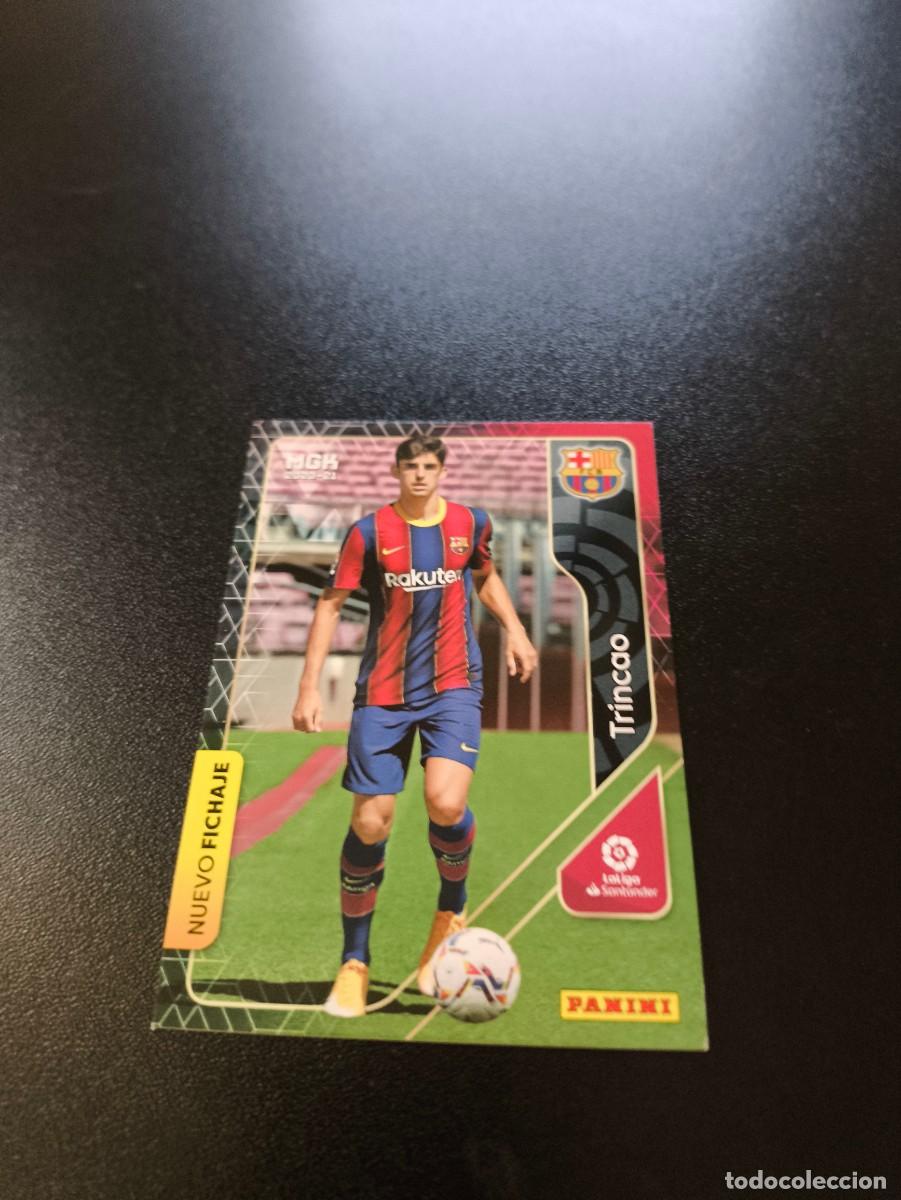 Football Stickers: 415 TRINCAO BARCELONA BAR&Ccedil;A LIGA MGK 2020 2021 MEGACRACKS PANINI 20 21 NO ESTE