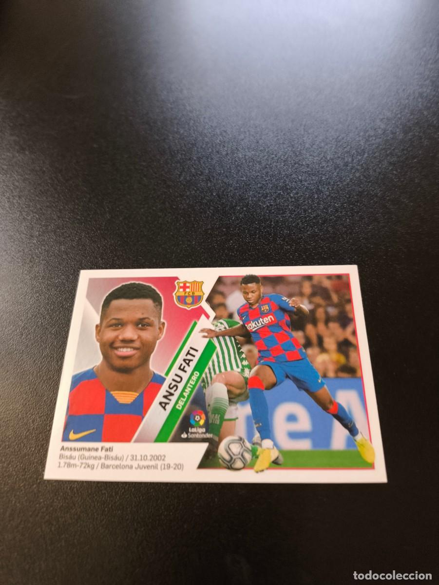 Football Stickers: 2019 2020 19 20 CROMO ESTE NUNCA PEGADO BARCELONA ANSU FATI COLOCA N 13 BIS ROOKIE CARD