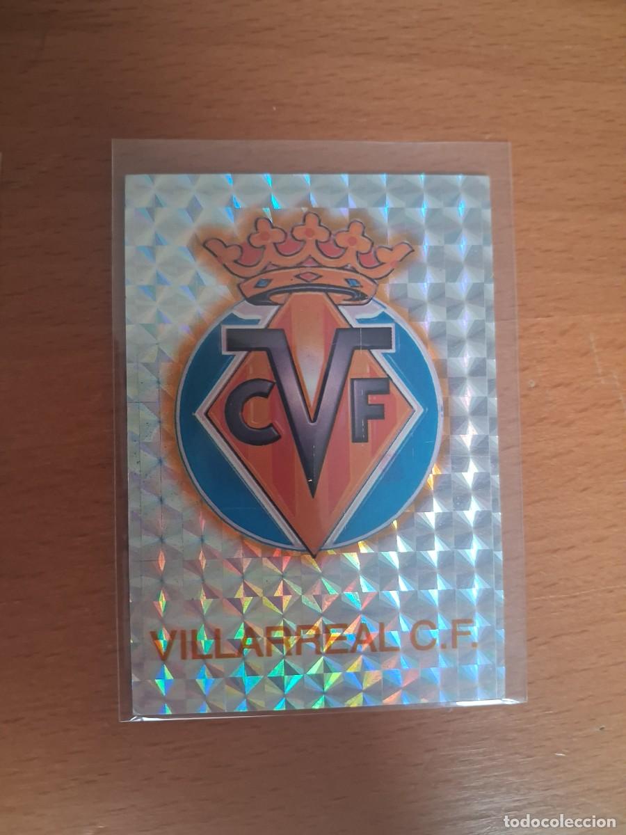 Cromos de F&uacute;tbol: Fichas de la Liga de Mundicromo 2001 2002 01 02 Villarreal CF 127 Escudo