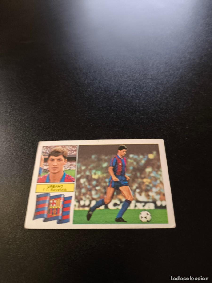 Cartes &agrave; collectionner de Football: URBANO VERSION SIN PINTAR CON FCB SIN PEGAR LIGA EDICIONES ESTE 1982 1983 82 83 NO PANINI
