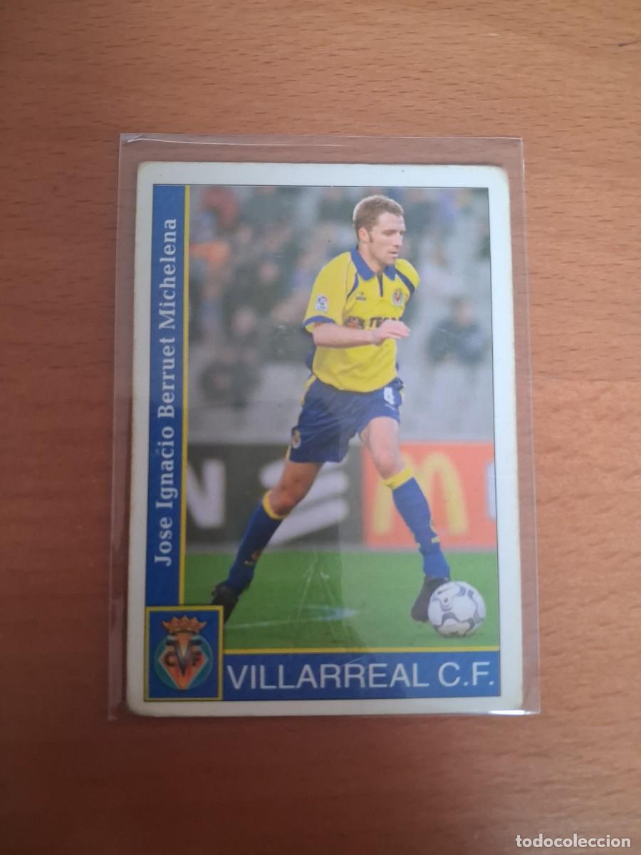 Cartes &agrave; collectionner de Football: Fichas de la Liga de Mundicromo 2001 2002 01 02 Villarreal CF 133 Berruet