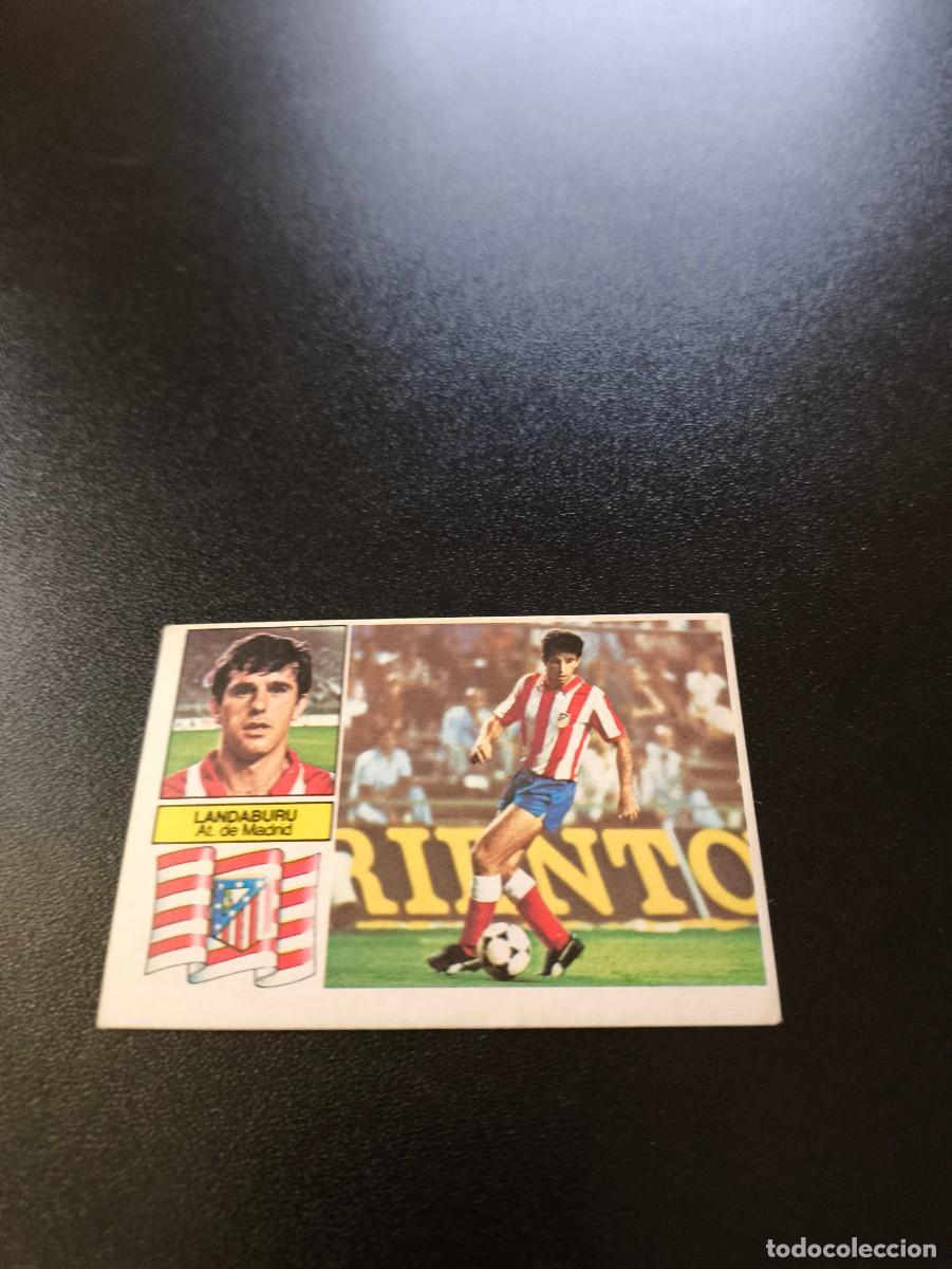 Cartes &agrave; collectionner de Football: FICHAJE N&ordm; 3 LANDABURU ATLETICO DE MADRID SIN PEGAR LIGA EDICIONES ESTE 1982 1983 82 83 NO PANINI