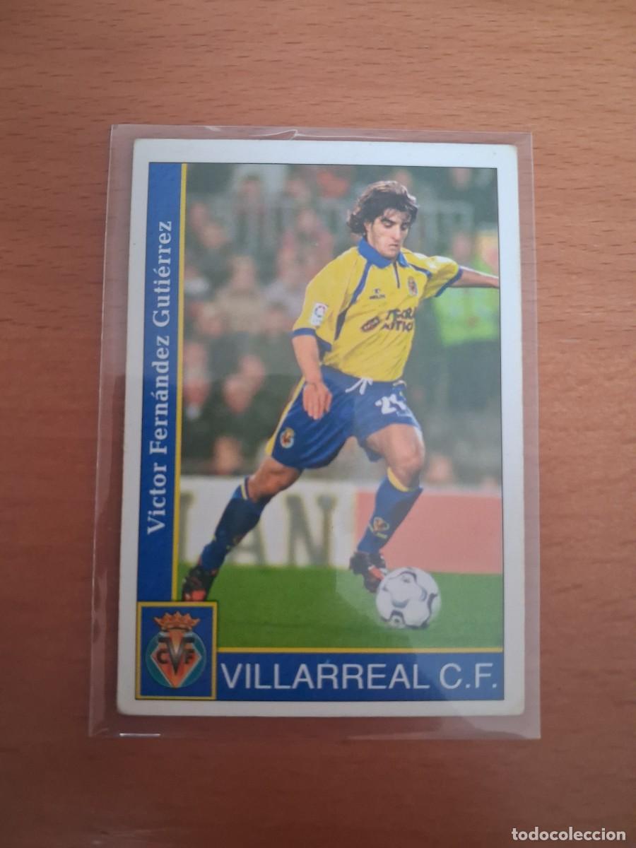 Cartes &agrave; collectionner de Football: Fichas de la Liga de Mundicromo 2001 2002 01 02 Villarreal CF 143 Victor