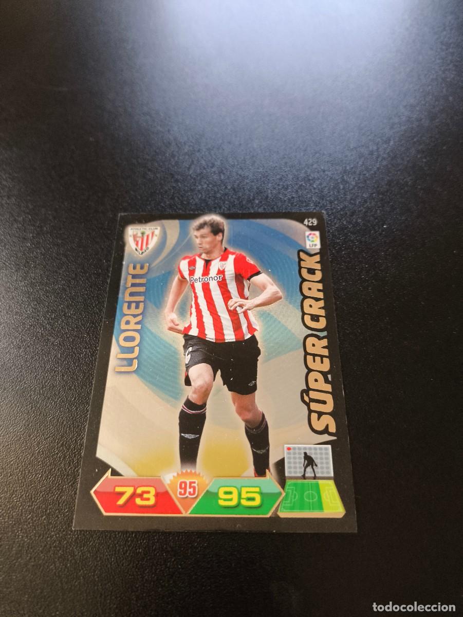 Cartes &agrave; collectionner de Football: ADRENALYN PANINI N&ordm; 429 ATHLETIC DE BILBAO FERNANDO LLORENTE 2011 2012 SUPER CRACK NO LIGA ESTE