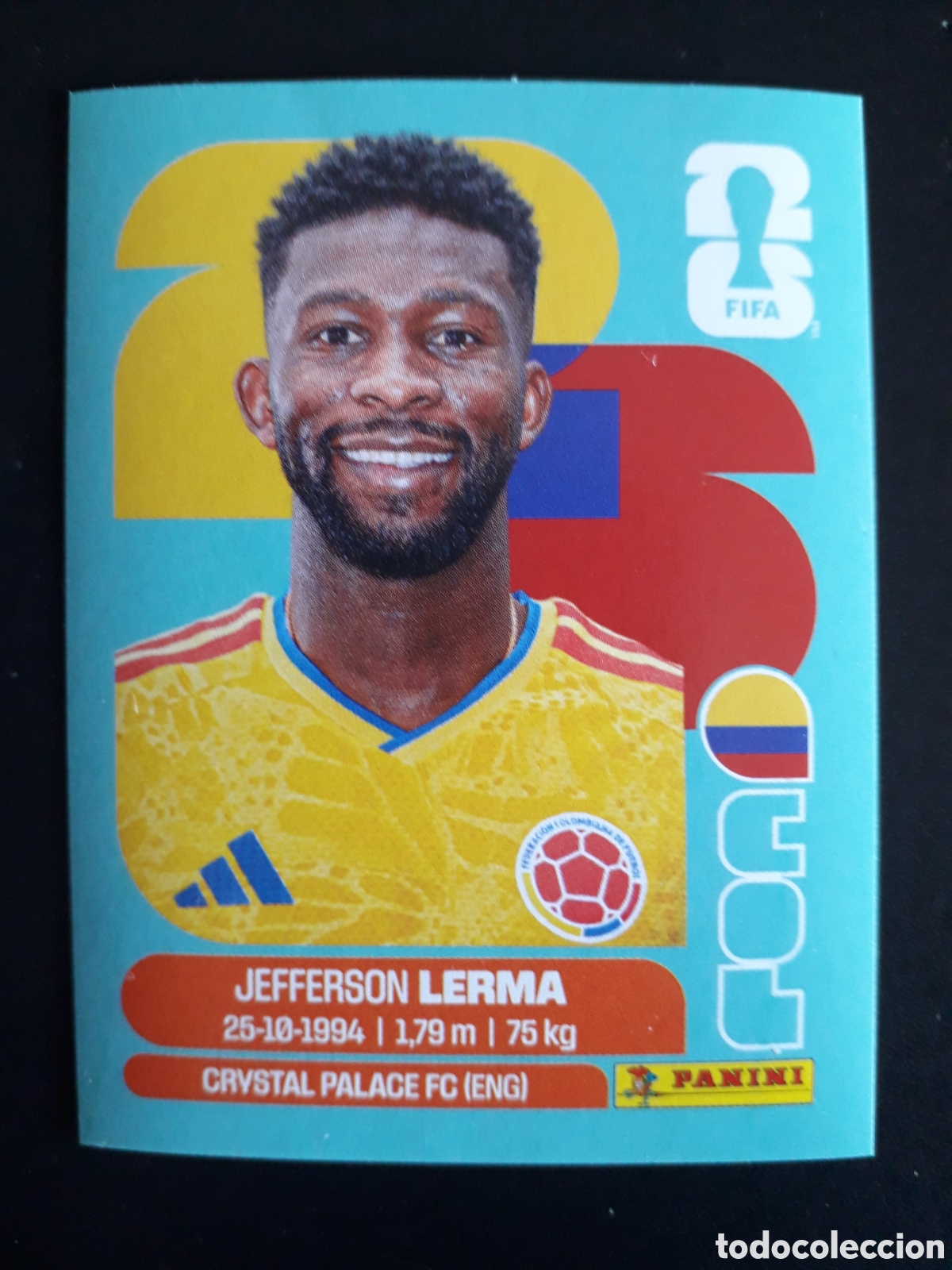 Cromos de F&uacute;tbol: LERMA COLOMBIA COL 10 MUNDIAL F&Uacute;TBOL 2026 FIFA WORLD CUP PANINI SIN PEGAR PEDIDO M&Iacute;NIMO 3&euro;