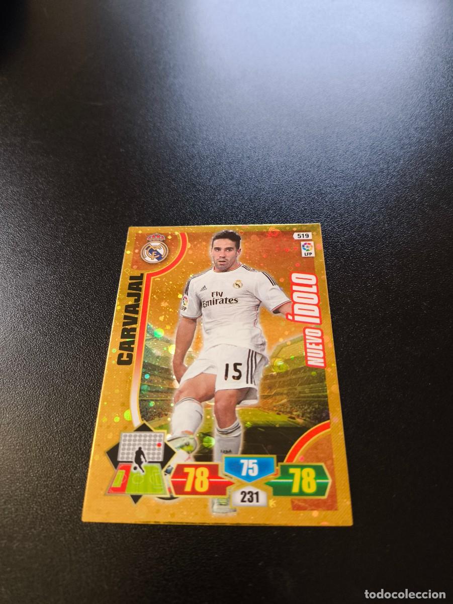 Cromos de F&uacute;tbol: 519 CARVAJAL NUEVO IDOLO REAL MADRID PANINI ADRENALYN 2013 2014 13 14 NO LIGA ESTE