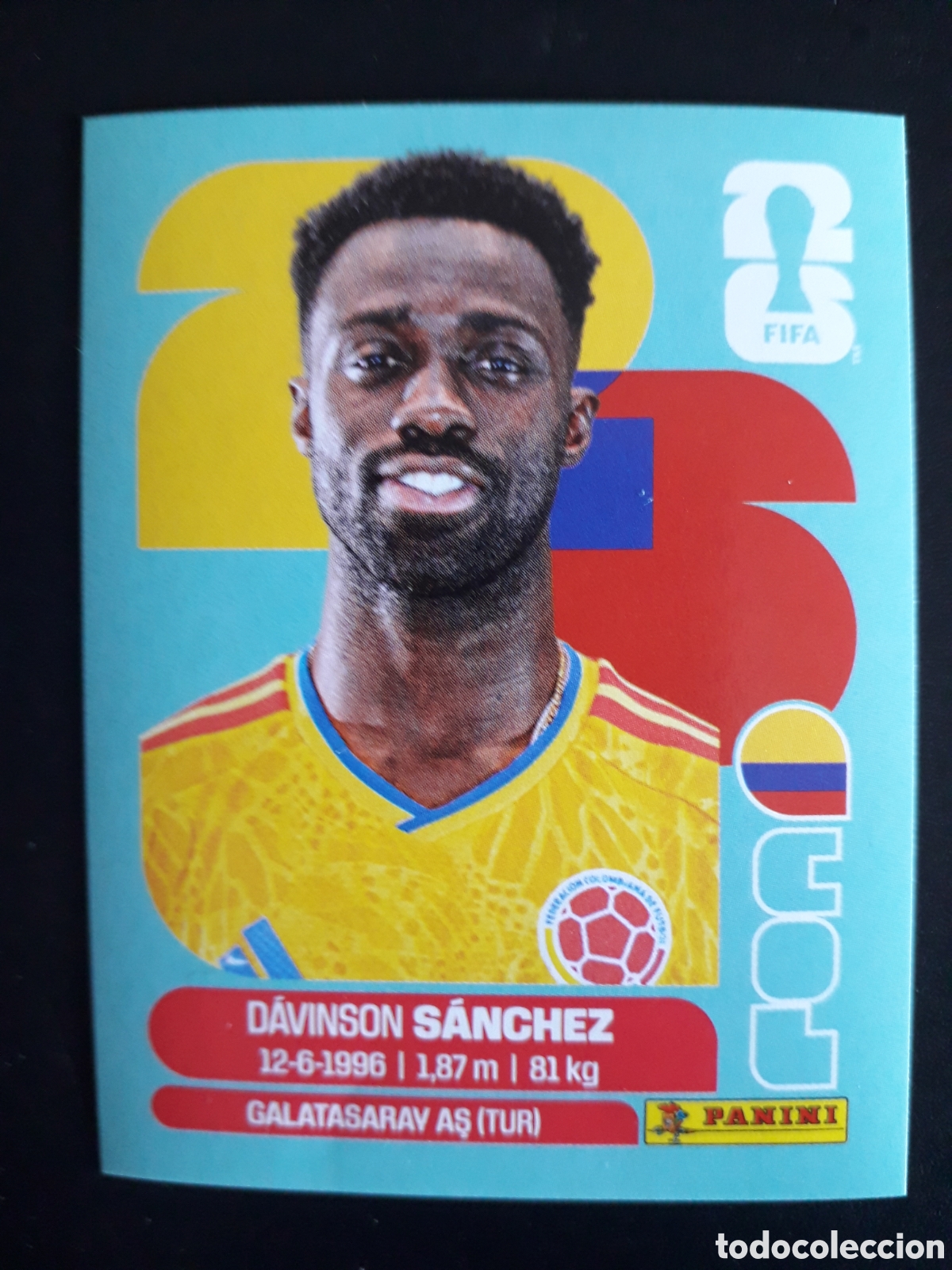 Cartes &agrave; collectionner de Football: S&Aacute;NCHEZ COLOMBIA COL 4 MUNDIAL F&Uacute;TBOL 2026 FIFA WORLD CUP PANINI SIN PEGAR PEDIDO M&Iacute;NIMO 3&euro;