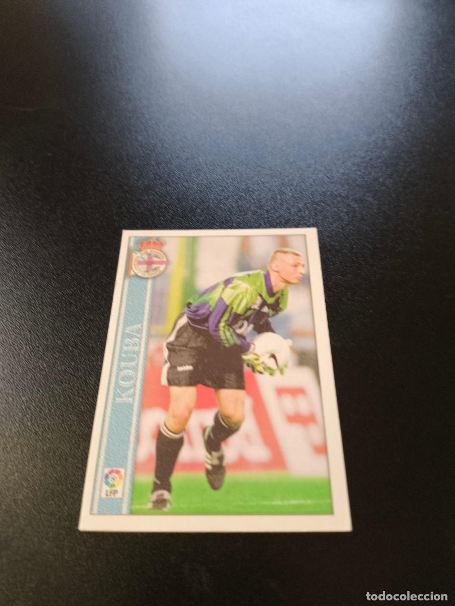 Fu&szlig;ball-Sticker: 5 KOUBA DEPORTIVO DE LA CORU&Ntilde;A BAJA MUNDICROMO FICHAS LIGA 2000 2001 NO PANINI ESTE