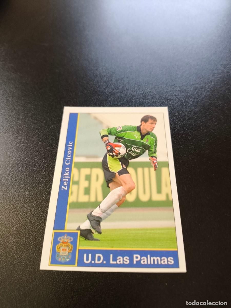 Cromos de F&uacute;tbol: 214 CICOVIC LAS PALMAS ERROR CROMO DE F&Uacute;TBOL FICHAS LIGA 2001 2002 MUNDICROMO 01 02