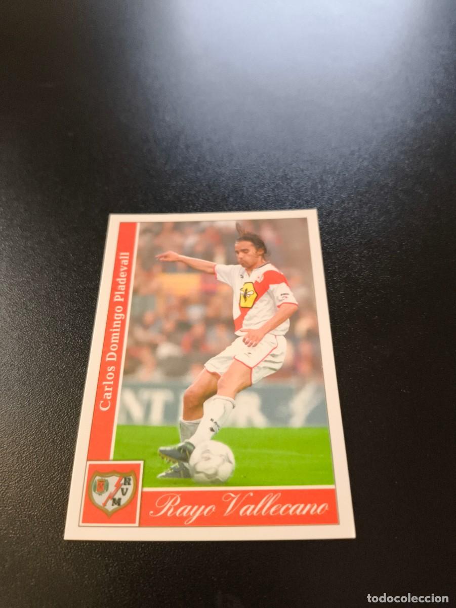 Cromos de F&uacute;tbol: 280 MINGO BAJA RAYO VALLECANO CROMO DE F&Uacute;TBOL FICHAS LIGA 2001 2002 MUNDICROMO 01 02