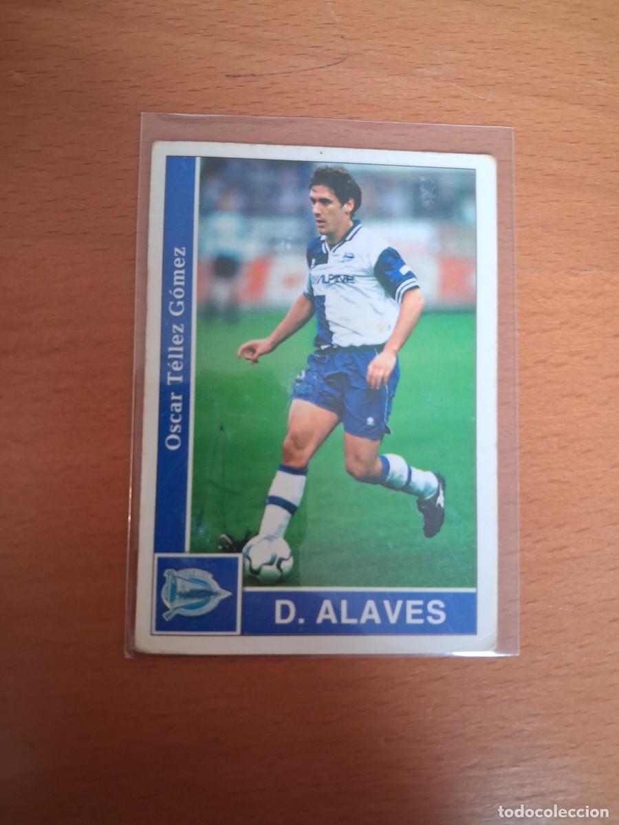 Cromos de F&uacute;tbol: Fichas de la Liga de Mundicromo 2001 2002 01 02 Deportivo Alaves 196 Tellez