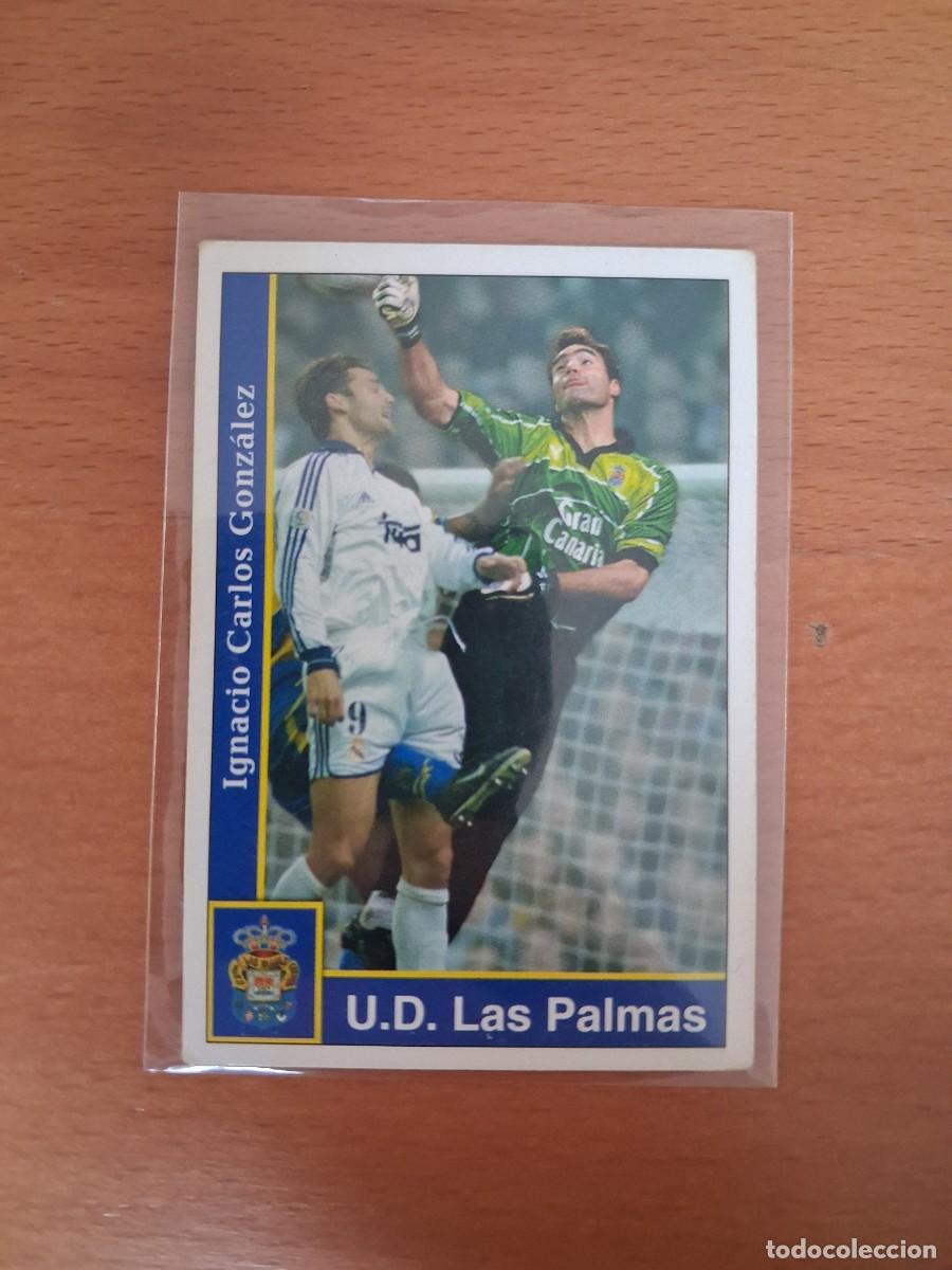 Figurine di Calcio: Fichas de la Liga de Mundicromo 2001 2002 01 02 UD Las Palmas 213 Nacho Gonzalez