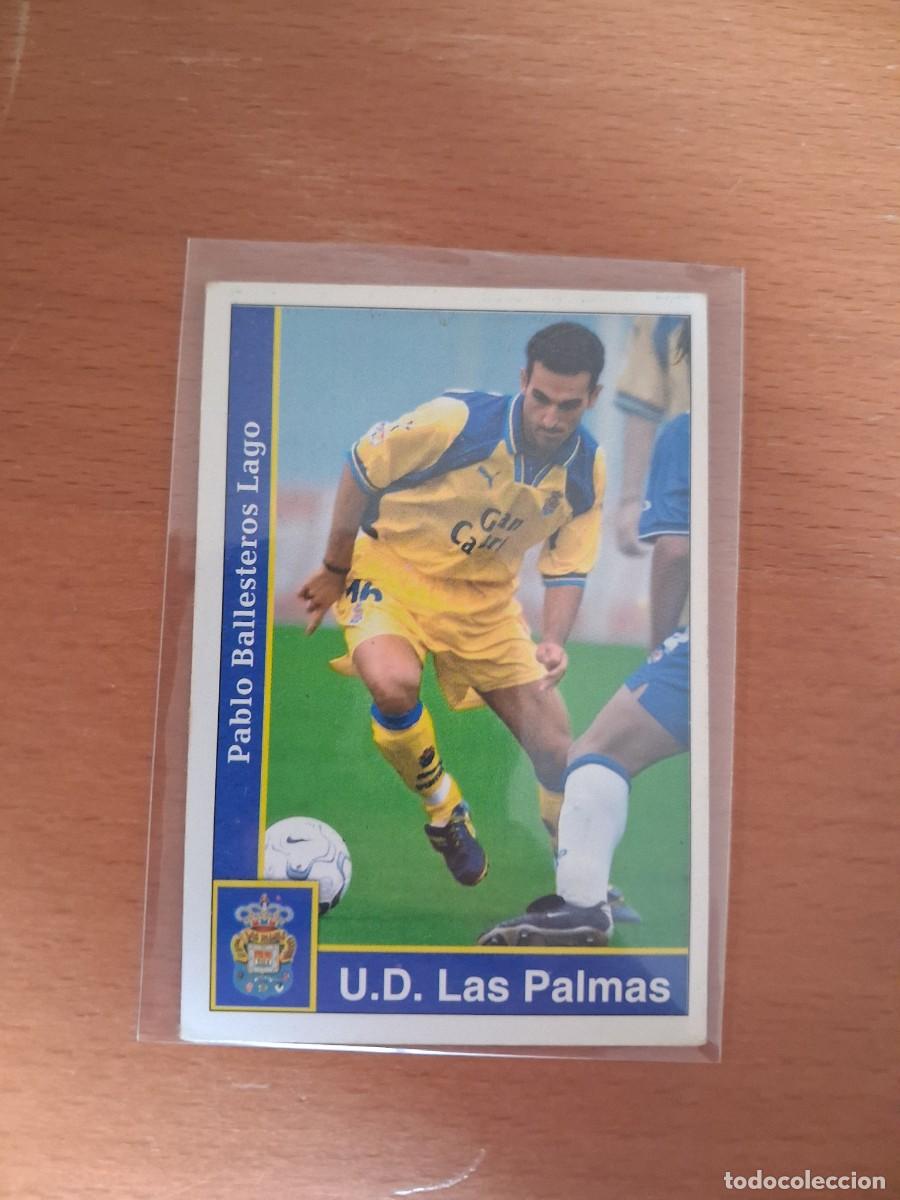 Cromos de F&uacute;tbol: Fichas de la Liga de Mundicromo 2001 2002 01 02 UD Las Palmas 222 Pablo Lago