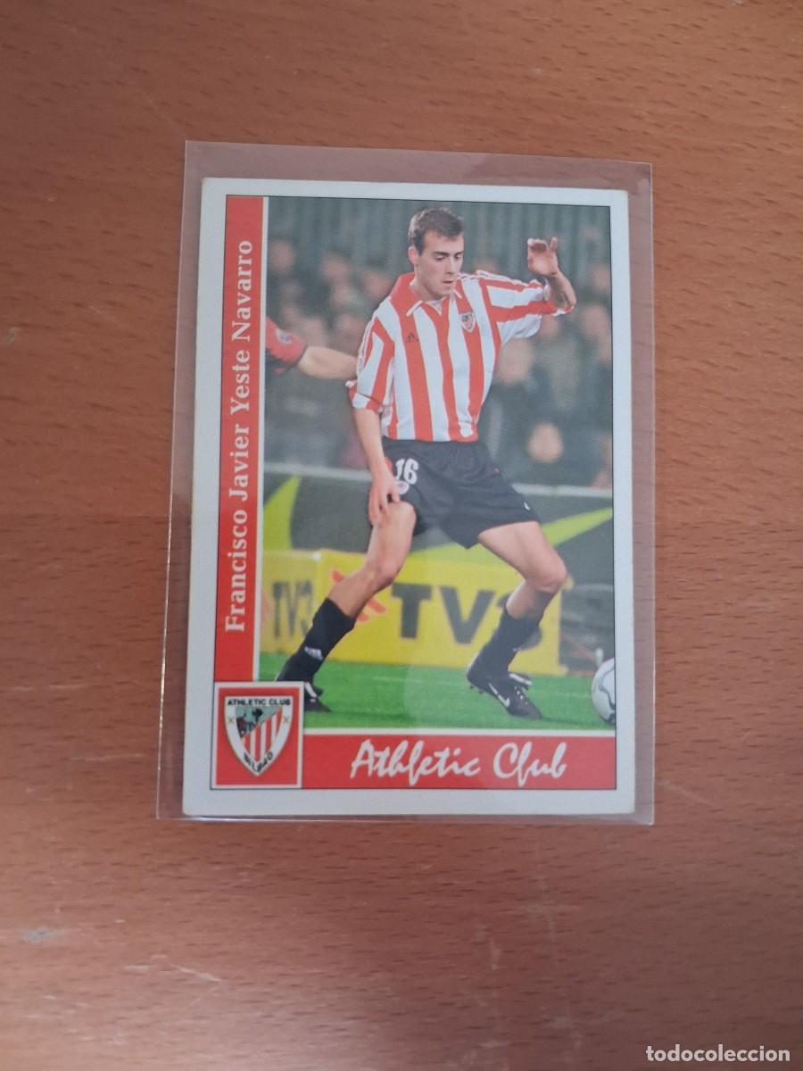 Cromos de F&uacute;tbol: Fichas de la Liga de Mundicromo 2001 2002 01 02 Athletic Club Bilbao 245 Yeste