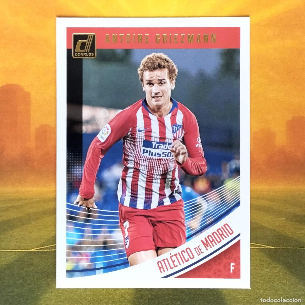 Cromos de F&uacute;tbol: #46 Antoine Griezmann | Atletico de Madrid | 2018-19 Panini Donruss