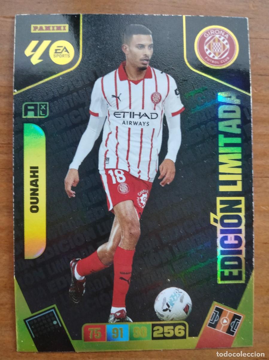Cromos de F&uacute;tbol: Ounahi edici&oacute;n limitada Girona card Adrenalyn &aacute;lbum liga Panini 25 26 2026