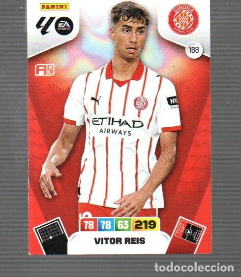 Cromos de F&uacute;tbol: CROMO DE LIGA FUTBOL 2025/26 DE XL ADRENALYN Y PANINI ESTADIO DE GERONA VITOR REIS N&ordm; 181 BIS