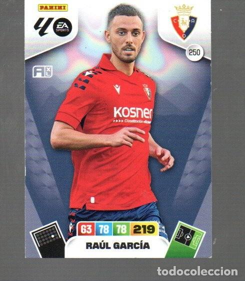 Cromos de F&uacute;tbol: CROMO DE LIGA FUTBOL 2025/26 DE XL ADRENALYN Y PANINI DE OVIEDO N&ordm; 250 RA&Uacute;L GARCIA