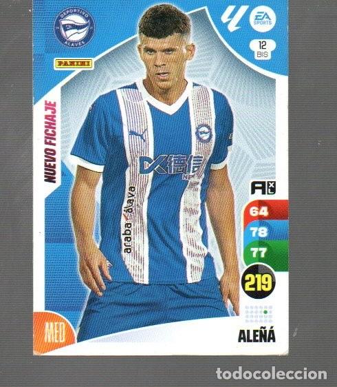 Cromos de F&uacute;tbol: CROMO DE LIGA FUTBOL 2024/25 DE XL ADRENALYN Y PANINI DE ALAV&Eacute;S N&ordm; 12 BIS ALE&Ntilde;A