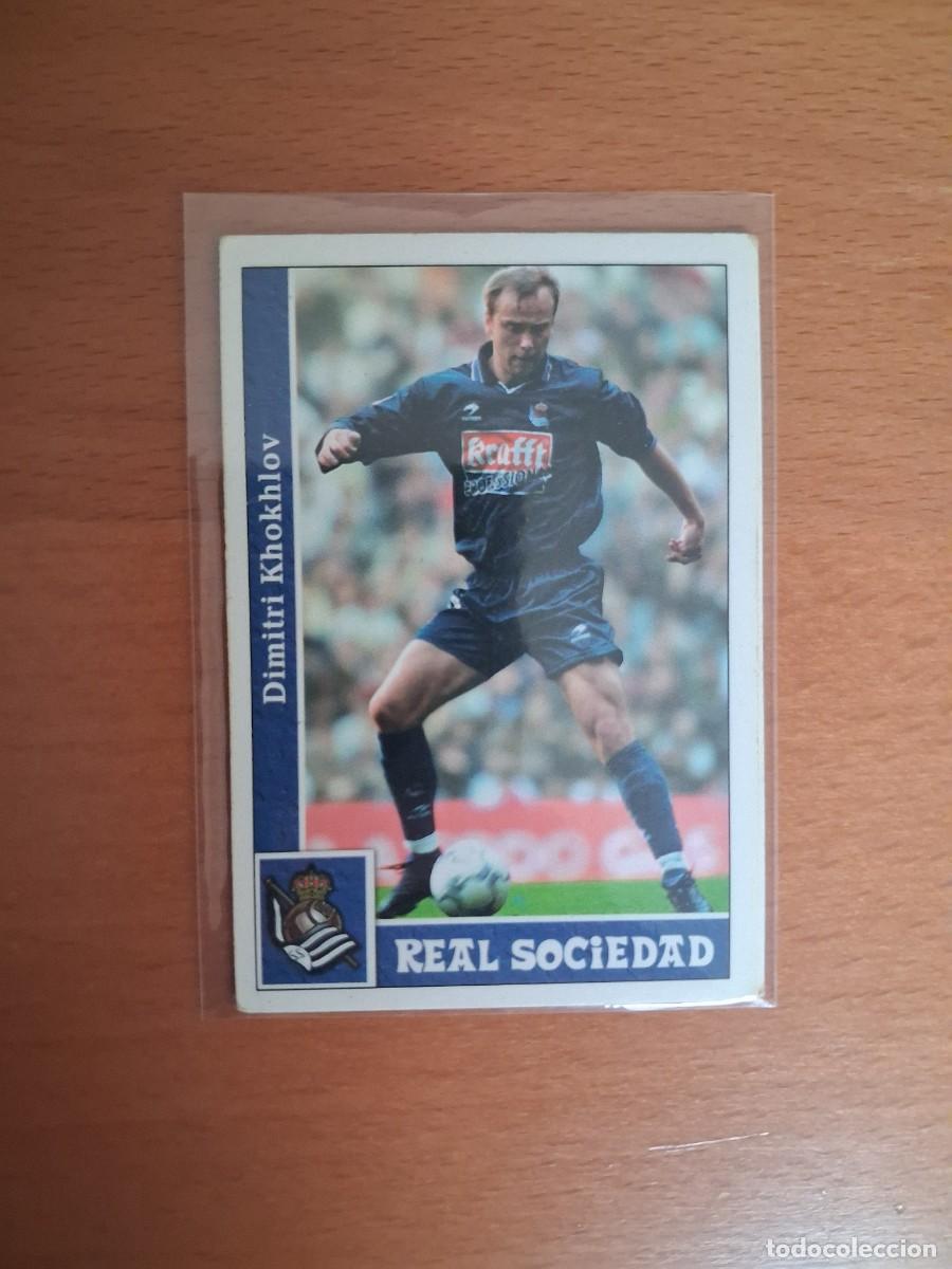 Cromos de F&uacute;tbol: Fichas de la Liga de Mundicromo 2001 2002 01 02 Real Sociedad 266 Khoklov