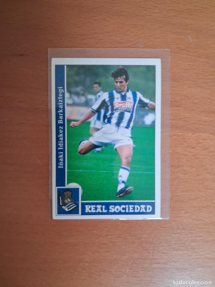 Cromos de F&uacute;tbol: Fichas de la Liga de Mundicromo 2001 2002 01 02 Real Sociedad 267 Idiakez