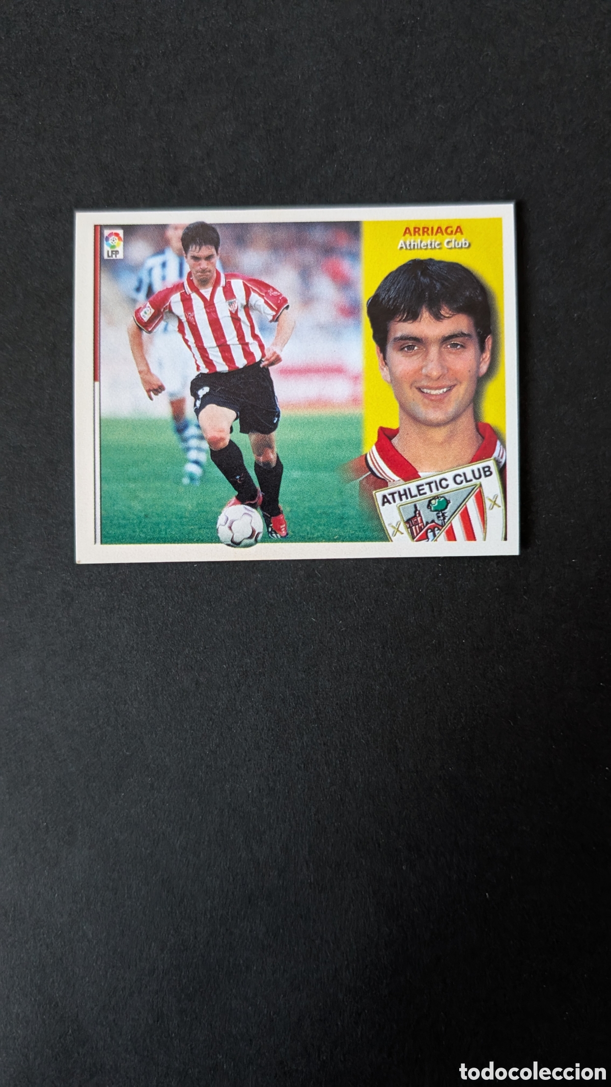 Cromos de F&uacute;tbol: ARRIAGA BILBAO FICHAJE 11 BIS LIGA ESTE 2002/03 02 03 NUNCA PEGADO SIN PEGAR