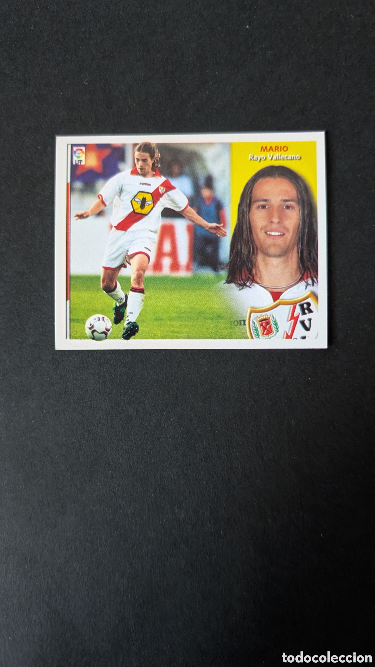 Football Stickers: MARIO RAYO VALLECANO FICHAJE 12 BIS LIGA ESTE 2002/03 02 03 NUNCA PEGADO SIN PEGAR