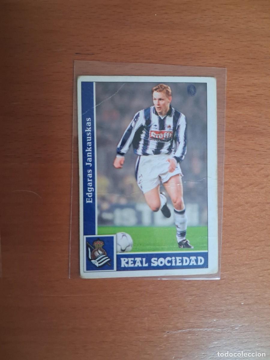 Cromos de F&uacute;tbol: Fichas de la Liga de Mundicromo 2001 2002 01 02 Real Sociedad 271 Jankauskas