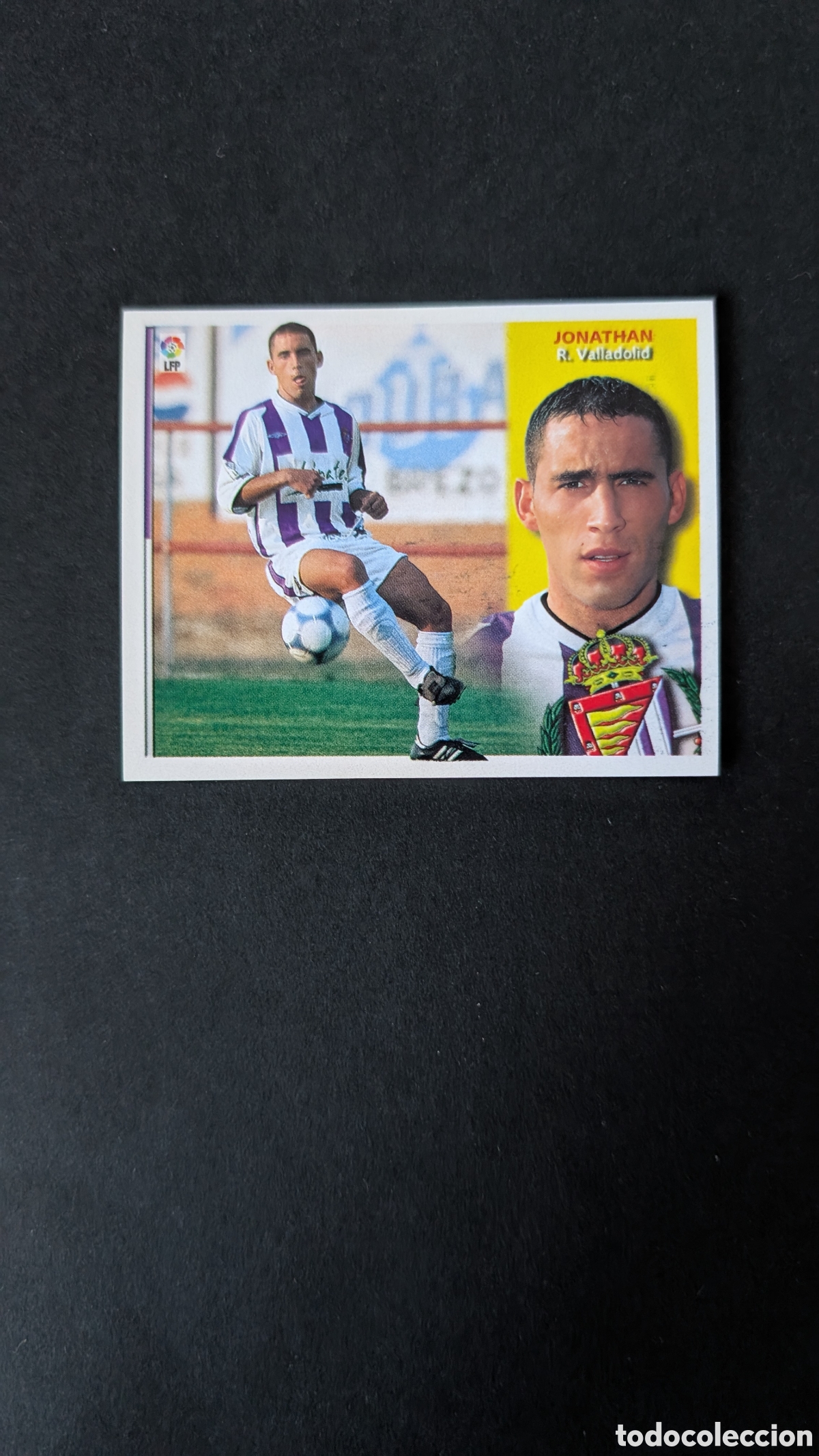Cartes &agrave; collectionner de Football: JONATHAN VALLADOLID FICHAJE 14 BIS LIGA ESTE 2002/03 02 03 NUNCA PEGADO SIN PEGAR