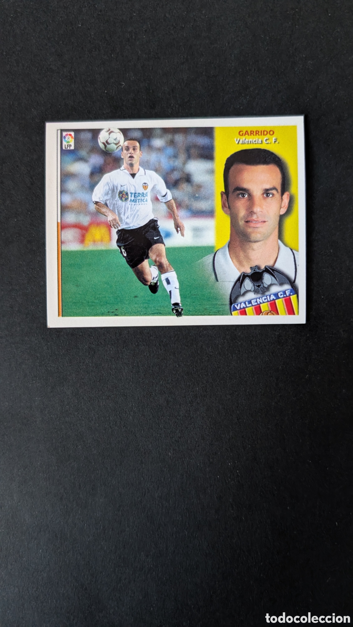 Cartes &agrave; collectionner de Football: GARRIDO VALENCIA FICHAJE 16 BIS LIGA ESTE 2002/03 02 03 NUNCA PEGADO SIN PEGAR