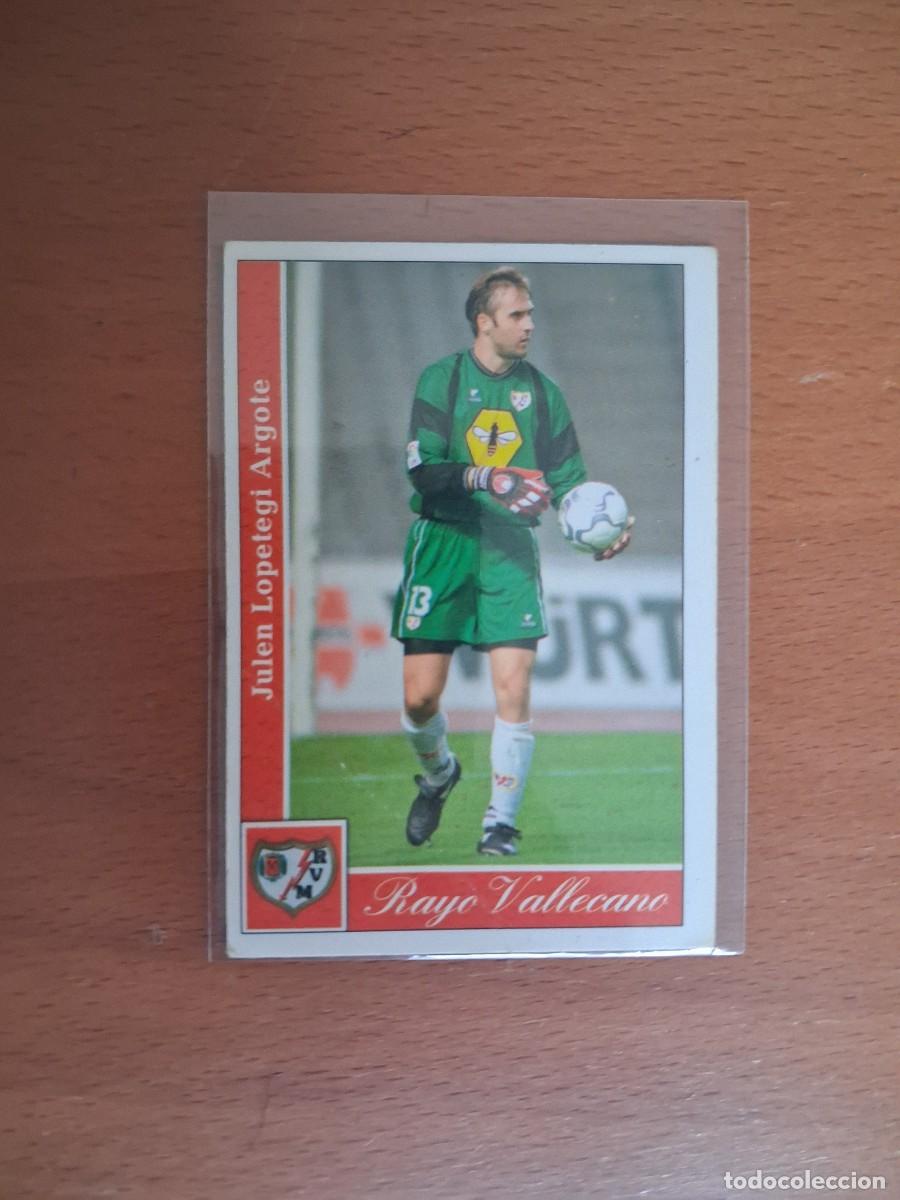 Cromos de F&uacute;tbol: Fichas de la Liga de Mundicromo 2001 2002 01 02 Rayo Vallecano 276 Lopetegi