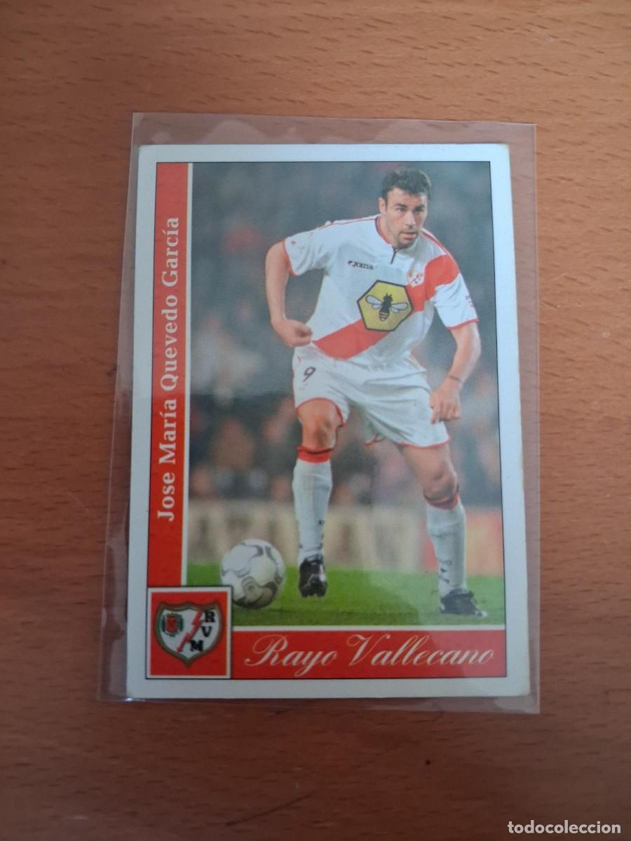 Cromos de F&uacute;tbol: Fichas de la Liga de Mundicromo 2001 2002 01 02 Rayo Vallecano 287 Quevedo