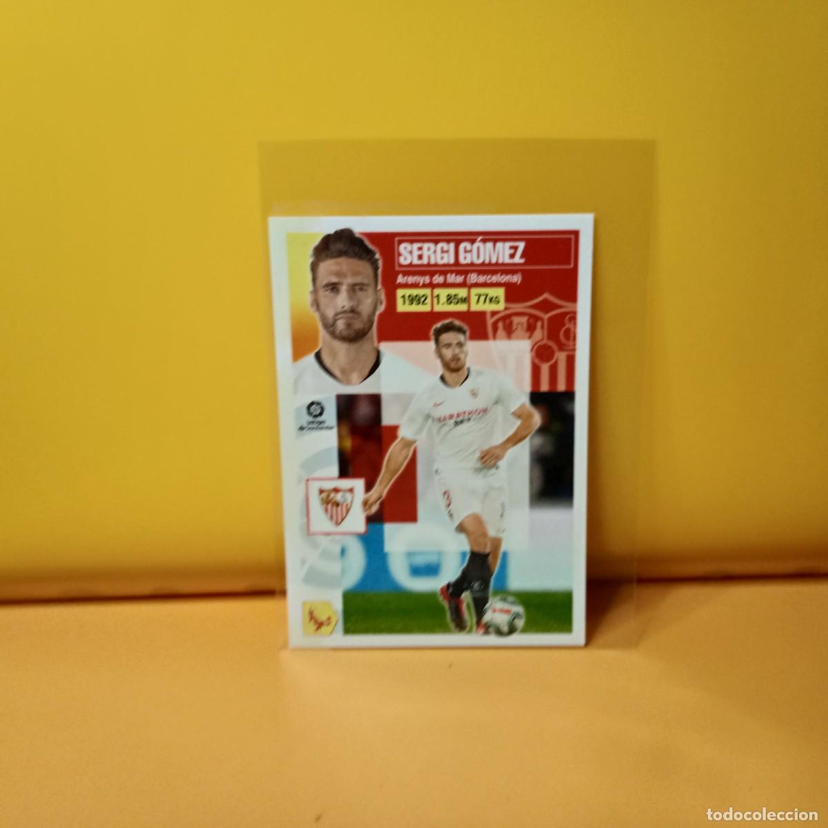 Cartes &agrave; collectionner de Football: EDICIONES ESTE 2020 2021 20 21 SEVILLA F.C SERGI G&Oacute;MEZ 7