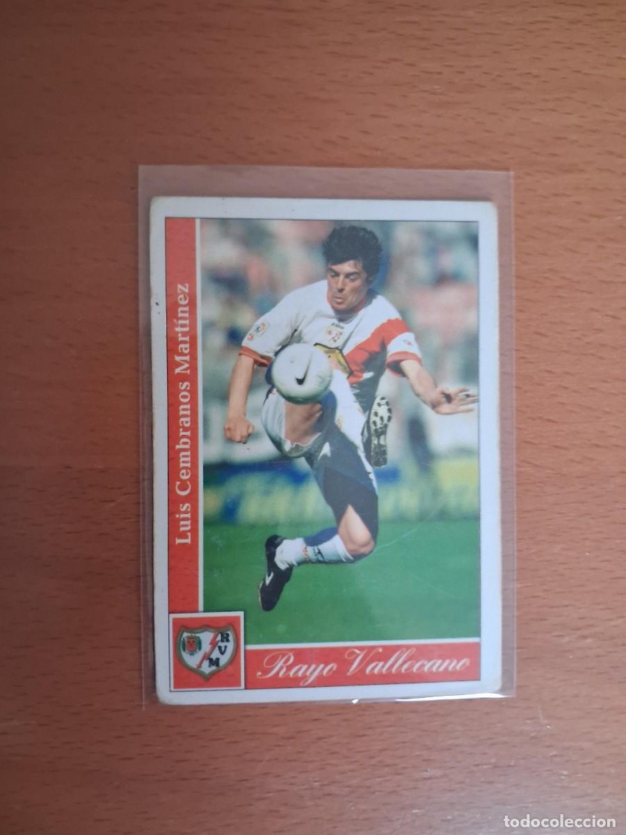 Cartes &agrave; collectionner de Football: Fichas de la Liga de Mundicromo 2001 2002 01 02 Rayo Vallecano 289 Luis Cembranos