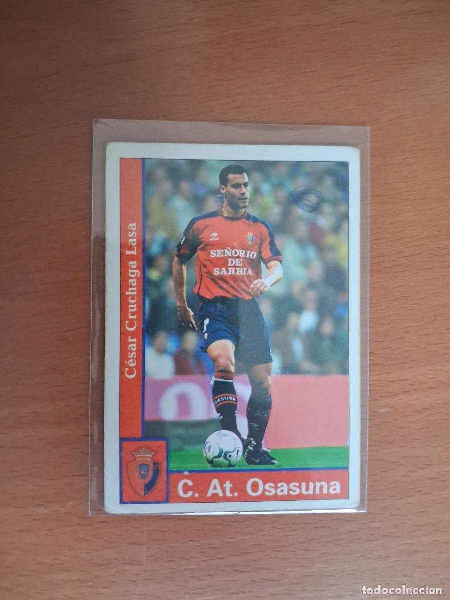 Cromos de F&uacute;tbol: Fichas de la Liga de Mundicromo 2001 2002 01 02 CA Osasuna 299 Cruchaga