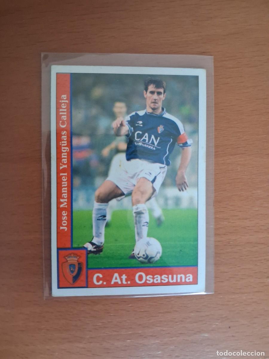 Cromos de F&uacute;tbol: Fichas de la Liga de Mundicromo 2001 2002 01 02 CA Osasuna 300 Yang&uuml;as