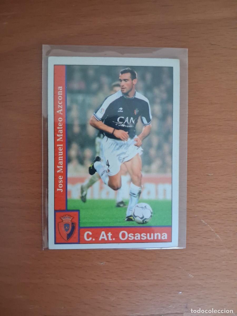 Cromos de F&uacute;tbol: Fichas de la Liga de Mundicromo 2001 2002 01 02 CA Osasuna 301 Mateo