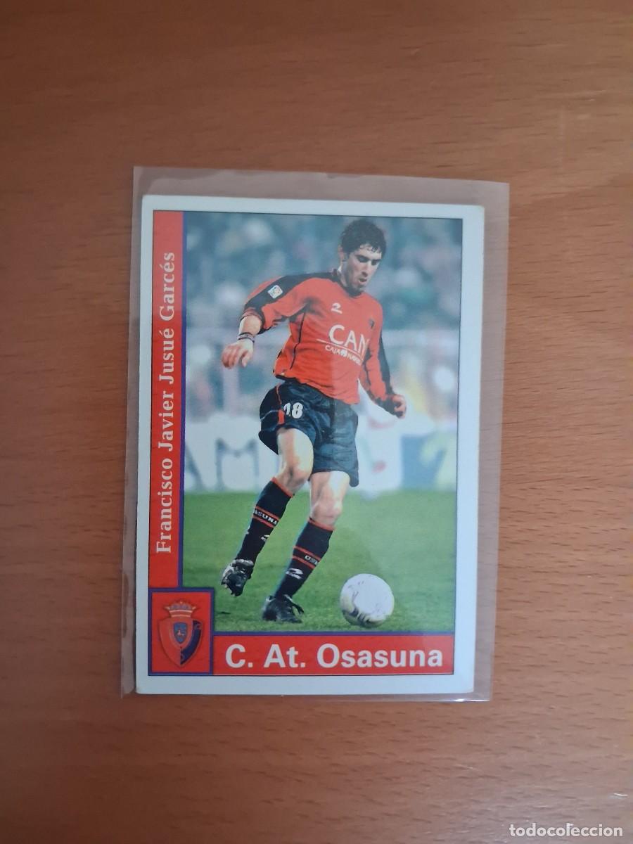 Cromos de F&uacute;tbol: Fichas de la Liga de Mundicromo 2001 2002 01 02 CA Osasuna 303 Jusu&eacute;