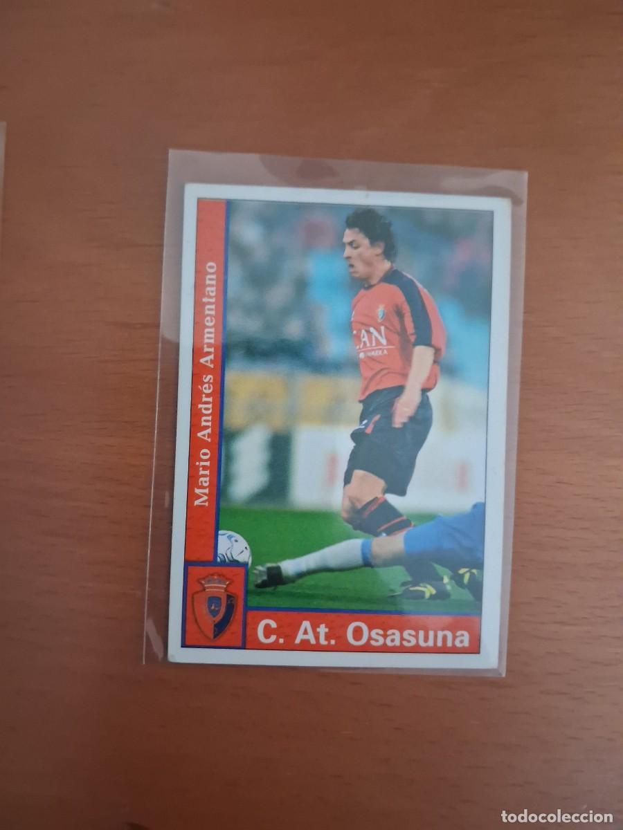 Cromos de F&uacute;tbol: Fichas de la Liga de Mundicromo 2001 2002 01 02 CA Osasuna 313 Armentano 311 Error