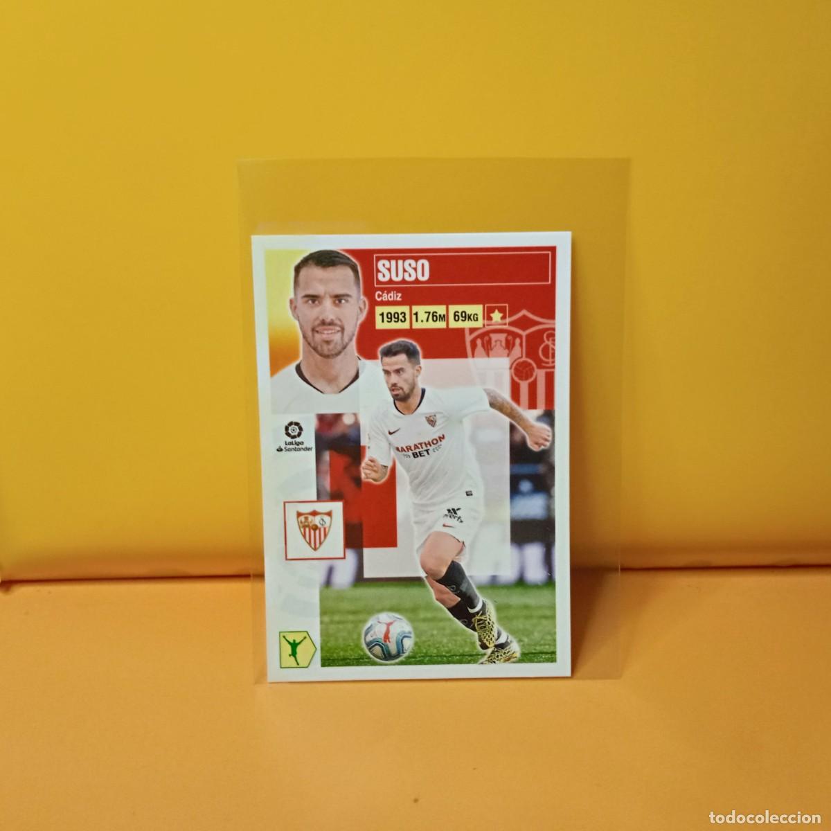 Cromos de F&uacute;tbol: EDICIONES ESTE 2020 2021 20 21 SEVILLA F.C SUSO 15