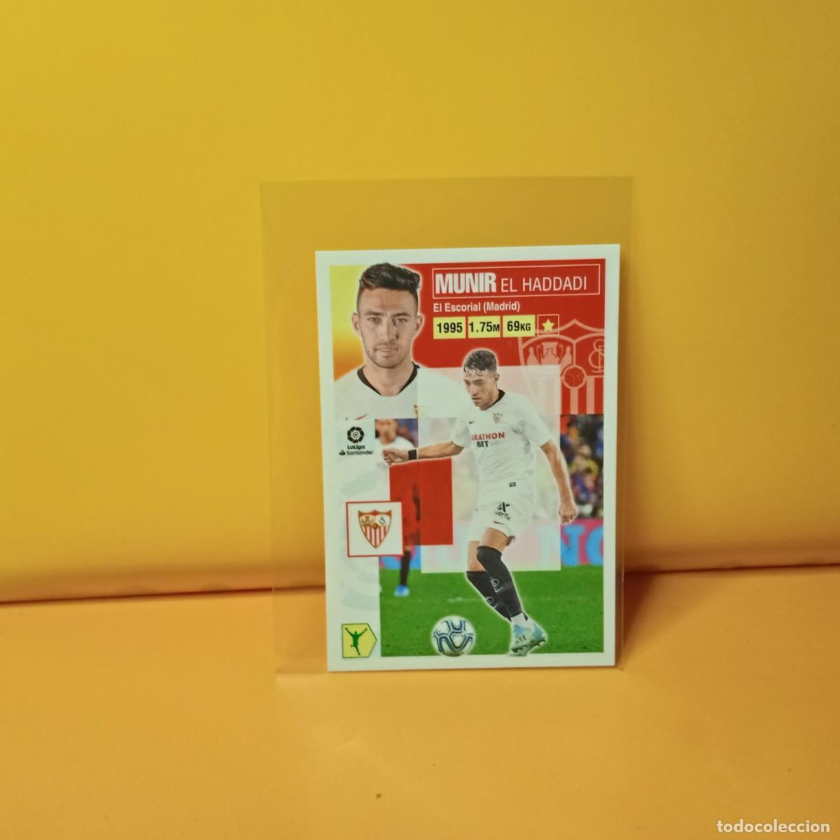 Cromos de F&uacute;tbol: EDICIONES ESTE 2020 2021 20 21 SEVILLA F.C MUNIR 18