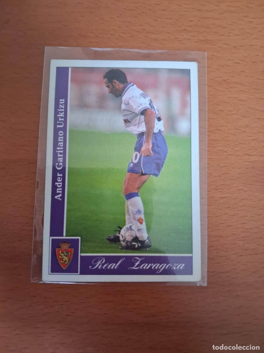 Cromos de F&uacute;tbol: Fichas de la Liga de Mundicromo 2001 2002 01 02 Real Zaragoza 348 Garitano