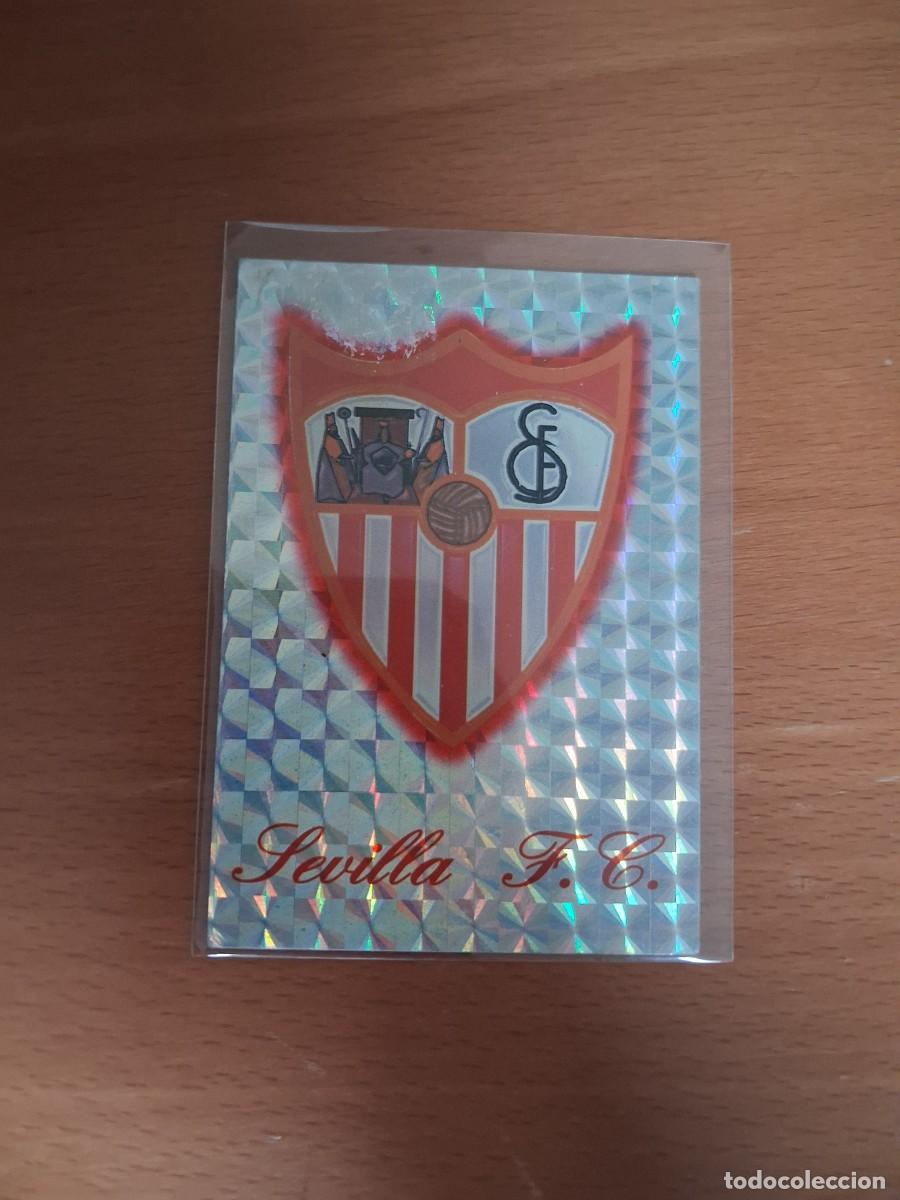 Cromos de F&uacute;tbol: Fichas de la Liga de Mundicromo 2001 2002 01 02 Sevilla FC 358 Escudo