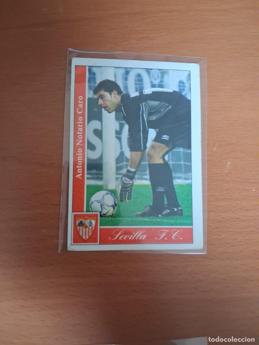 Cromos de F&uacute;tbol: Fichas de la Liga de Mundicromo 2001 2002 01 02 Sevilla FC 360 Notario