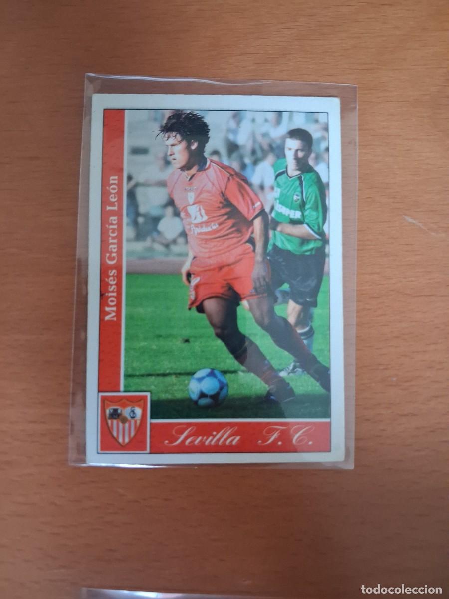 Cartes &agrave; collectionner de Football: Fichas de la Liga de Mundicromo 2001 2002 01 02 Sevilla FC 374 Moises