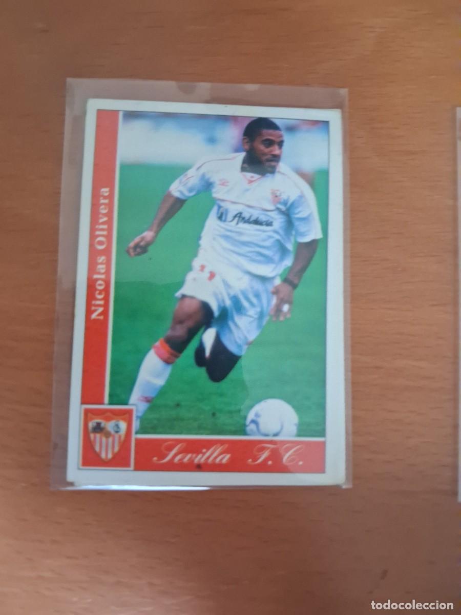 Cartes &agrave; collectionner de Football: Fichas de la Liga de Mundicromo 2001 2002 01 02 Sevilla FC 377 Olivera