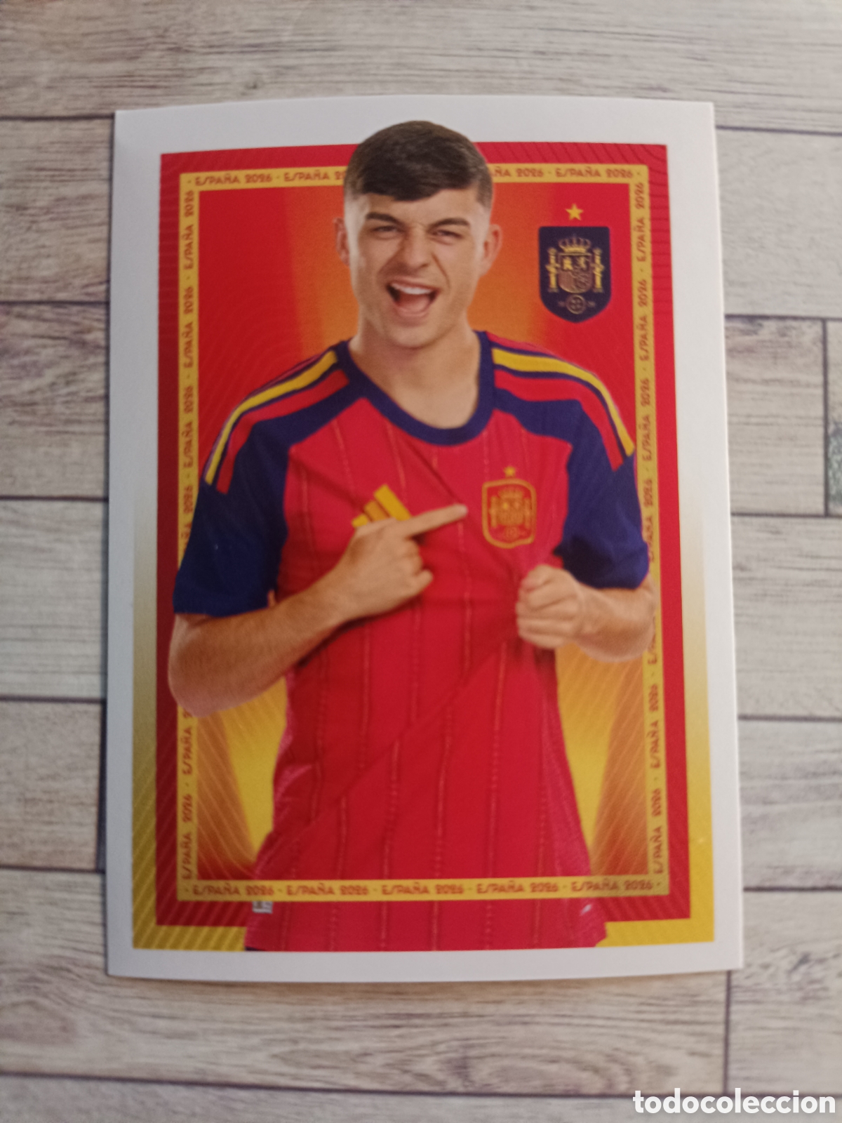 Figurine di Calcio: 37 PEDRI SELECCION ESPA&Ntilde;OLA ESPA&Ntilde;A MUNDIAL CARREFOUR 26 PANINI 2026