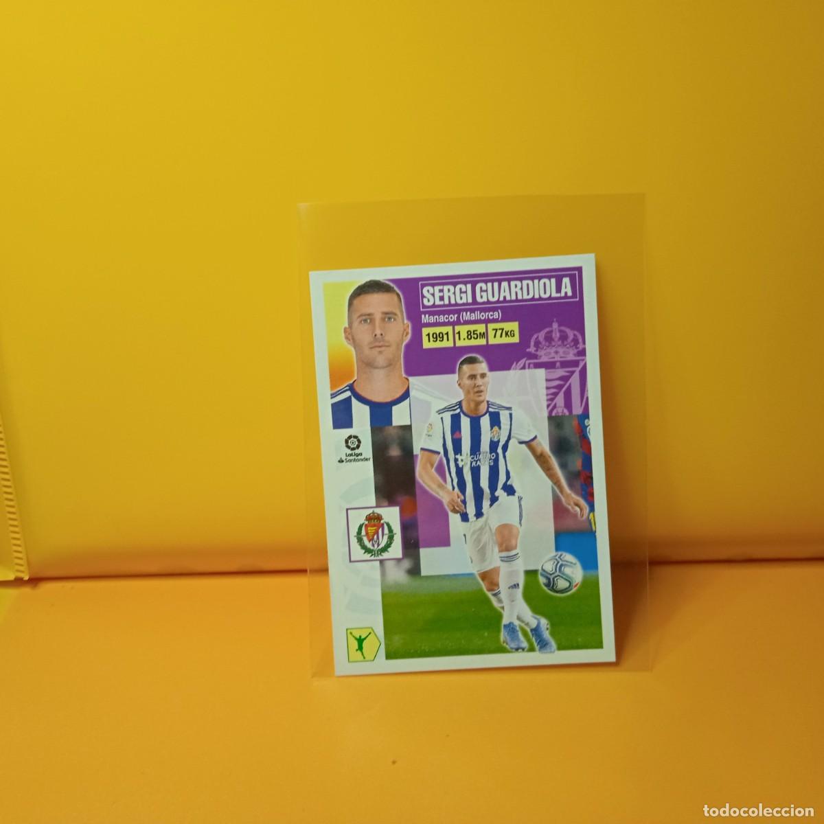 Figurine di Calcio: EDICIONES ESTE 2020 2021 20 21 REAL VALLADOLID SERGI GUARDIOLA 17